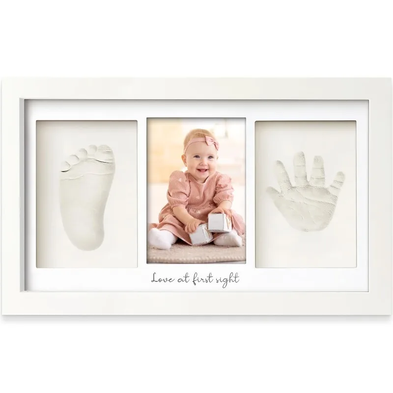 Baby Nursery Keepsake - Baby Handprint Footprint Clay Kit Newborn