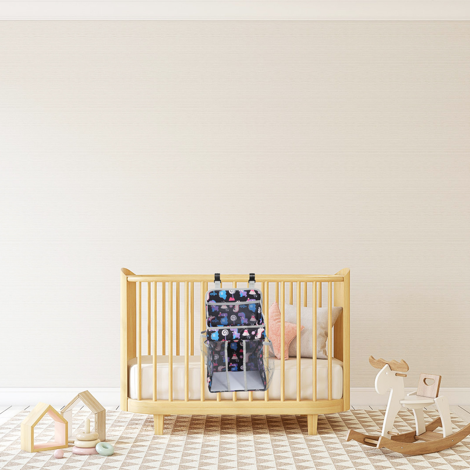 Baby Nursery Package - Nappy Bags Nursery Storage Baby Crib