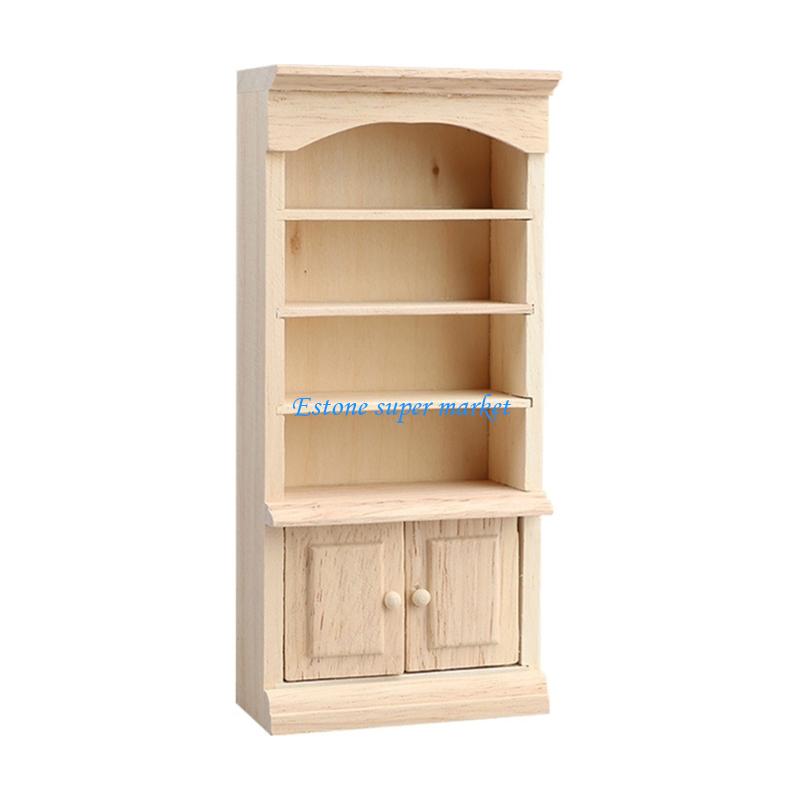 Baby Nursery Bookcase - 090B 1/12 Scale Doll House Bookshelf
