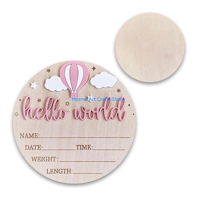Y3NA Customizable Baby Birth K - Baby Nursery Keepsake 评论和价格