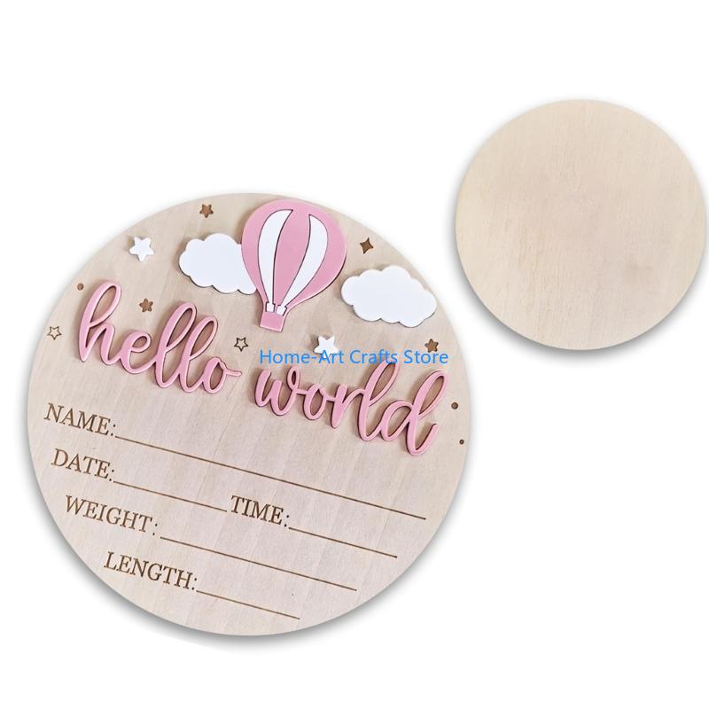 Y3NA Customizable Baby Birth K - Baby Nursery Keepsake 评论和价格