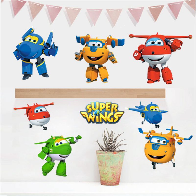 Hot Cartoon Super Wings Deform - Baby Nursery Package 评论和价格