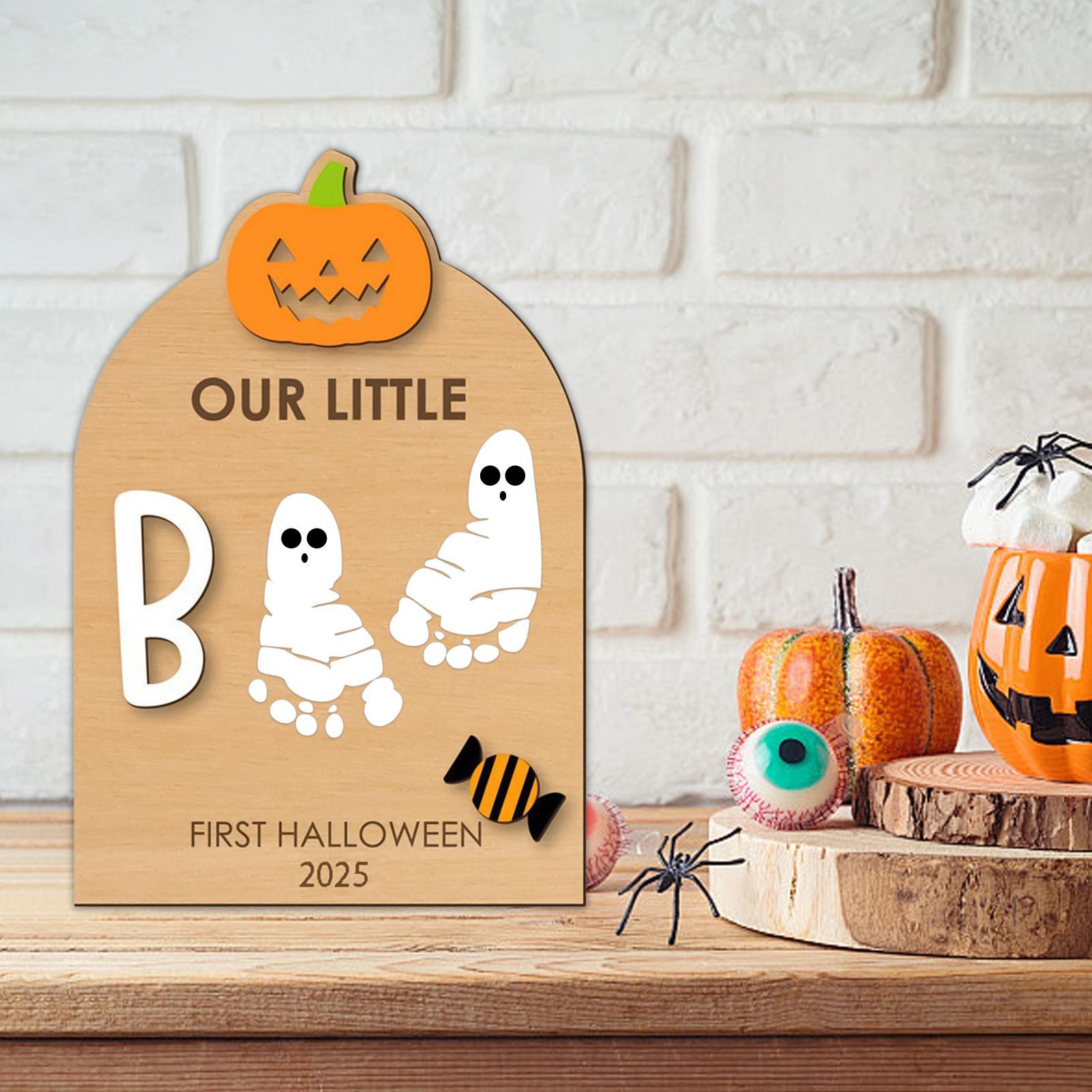 Baby Footprint Kit Nursery Dec - Baby Nursery Keepsake 评论和价格