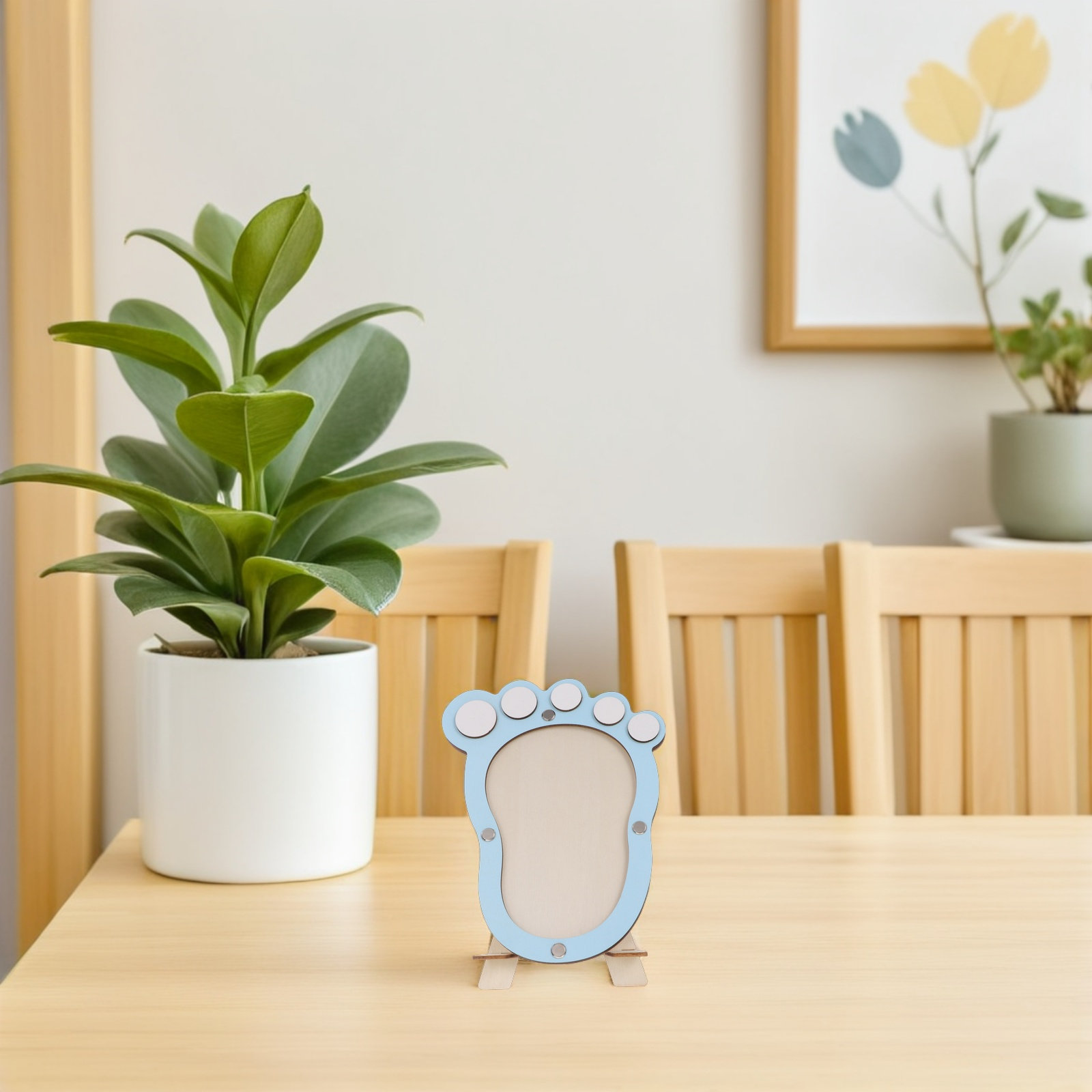 1Pcs Baby Growth Footprint Pho - Baby Nursery Keepsake 评论和价格