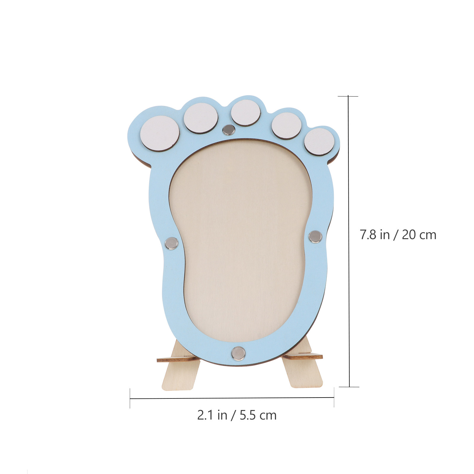 1Pcs Baby Growth Footprint Pho - Baby Nursery Keepsake 评论和价格