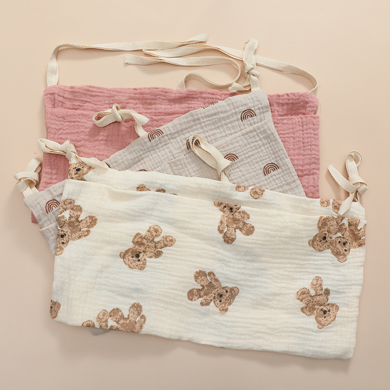 Muslin Baby Crib Organizer Cot - Baby Nursery Organiser 评论和价格