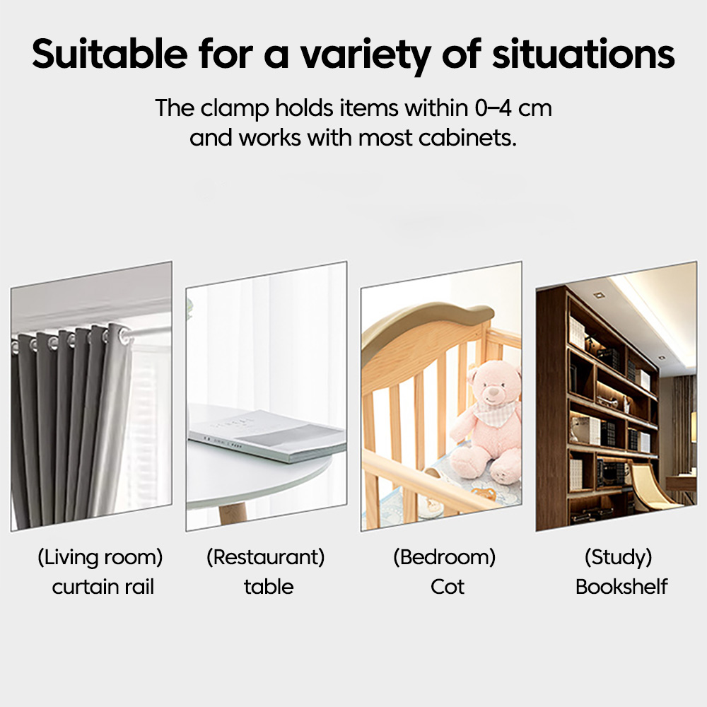 Protable Flexible Camera Clamp - Baby Nursery Bookcase 评论和价格
