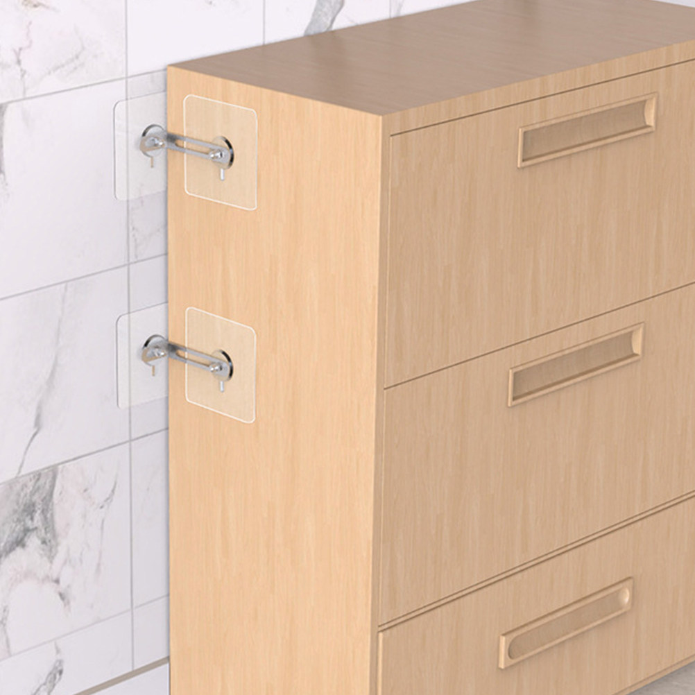 6Pcs Reliable Anti Tip Furnitu - Baby Nursery Bookcase 评论和价格