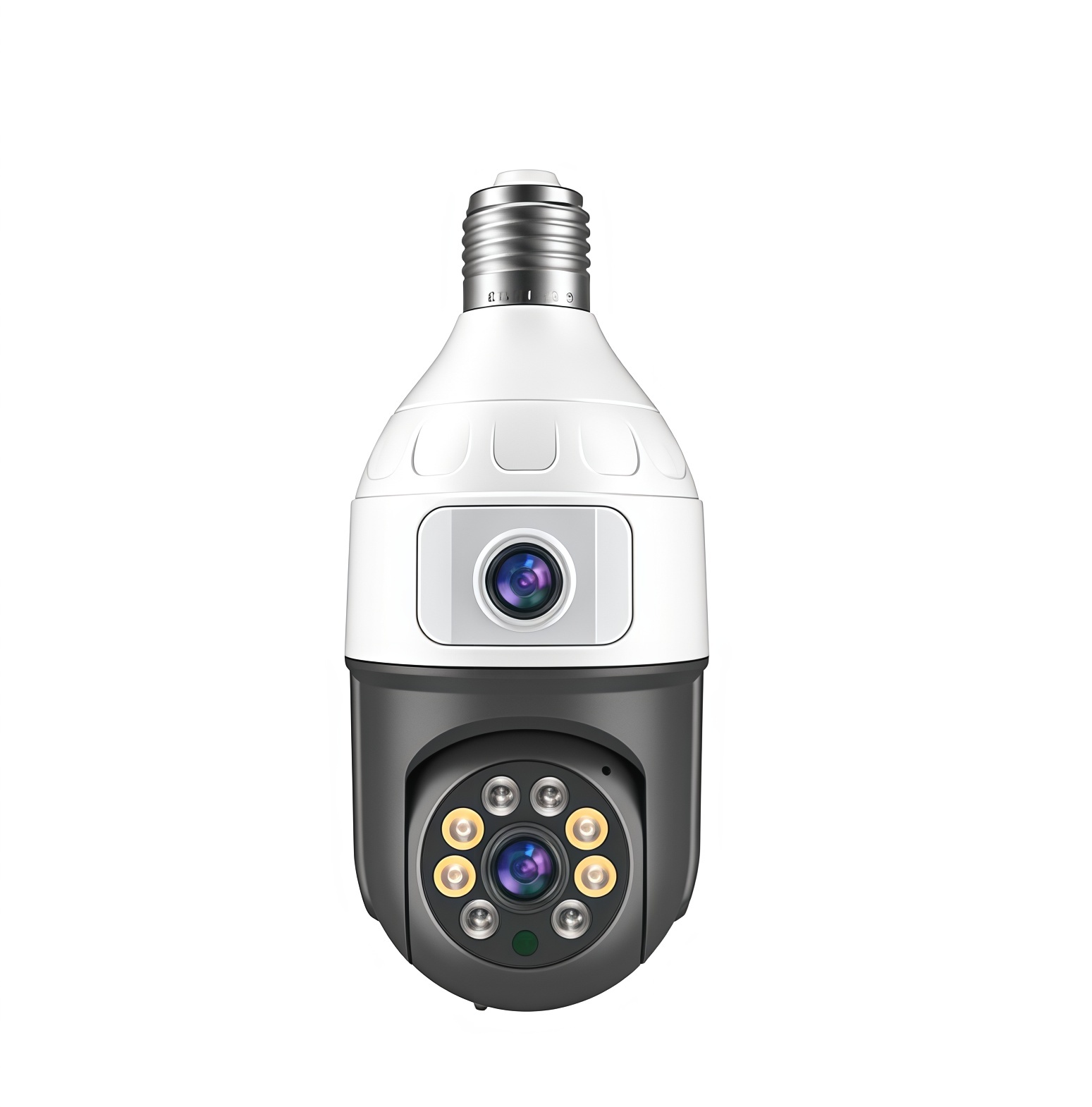4MP Bulb E27 Dual Lens 360 Ind - Baby Nursery Egg Light 评论和价格