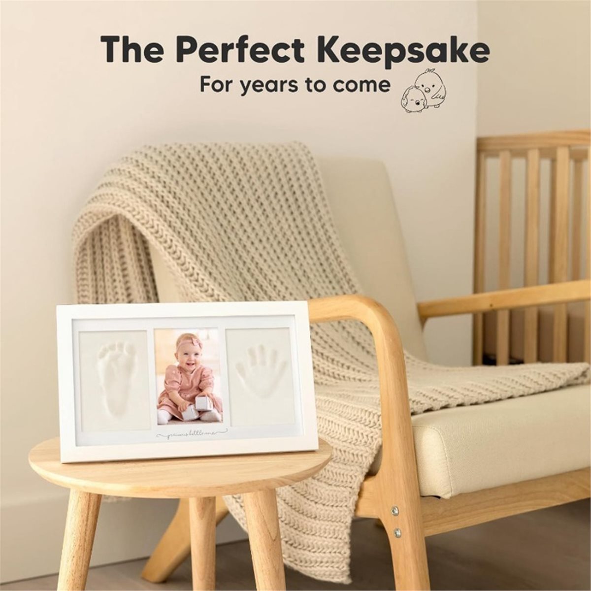 ABFW Baby Handprint & Footprin - Baby Nursery Keepsake 评论和价格