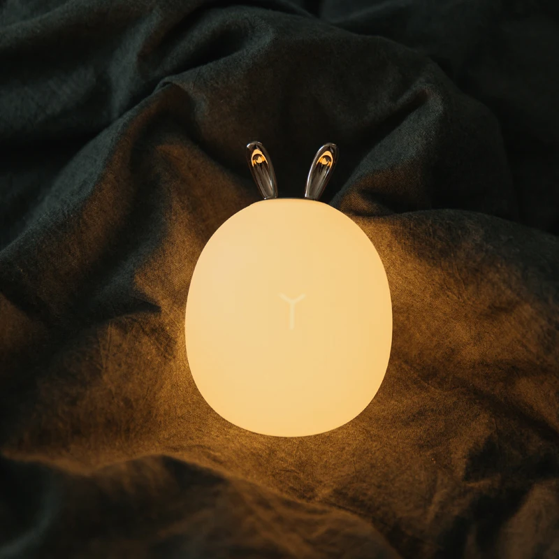 Led Carton Deer Rabbit Silicon - Baby Nursery Egg Light 评论和价格