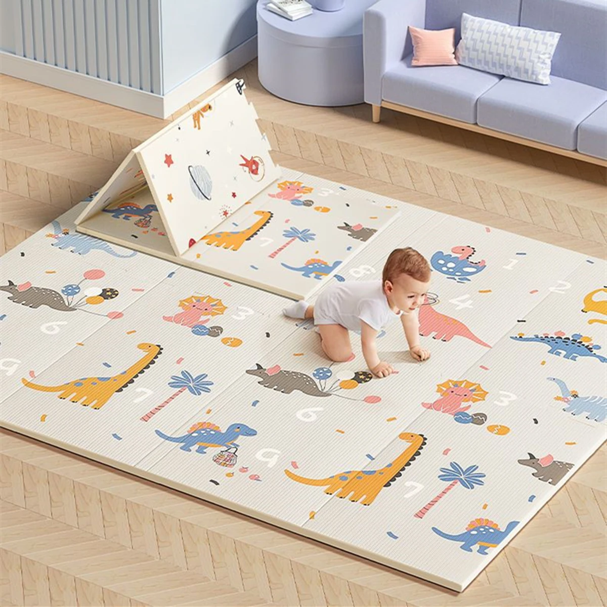 Non-Toxic Educational Foldable - Soft Rug Nursery 评论和价格