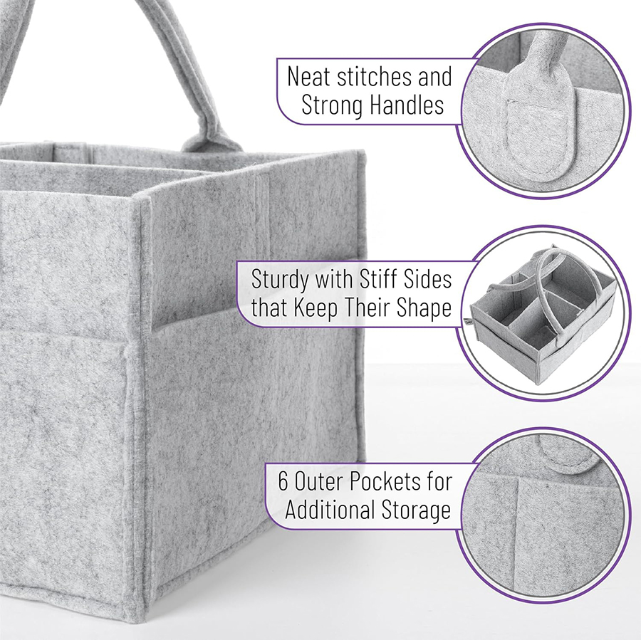 Baby Felt Storage Nursery Orga - Baby Nursery Organiser 评论和价格