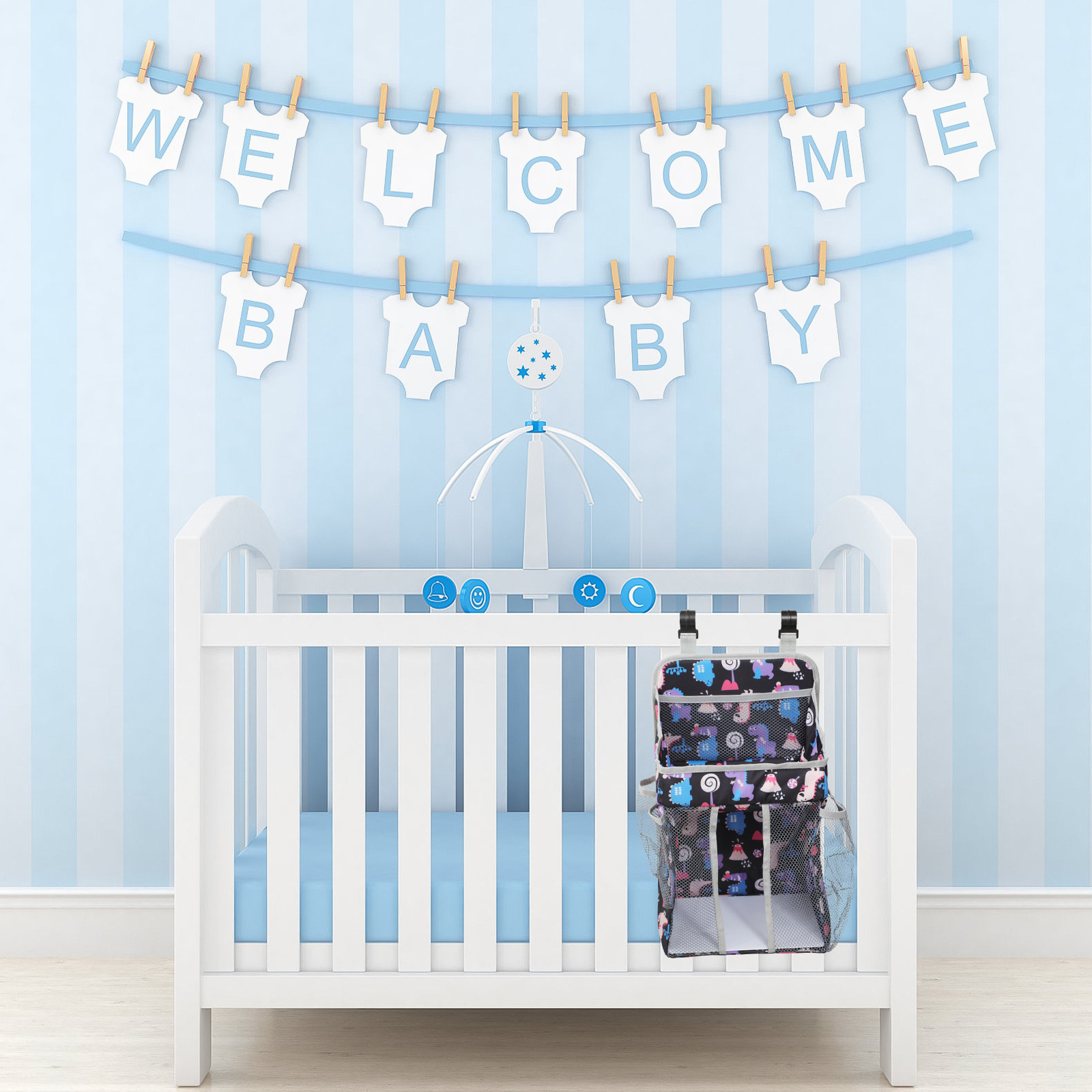 Nappy Bags Nursery Storage Bab - Baby Nursery Package 评论和价格
