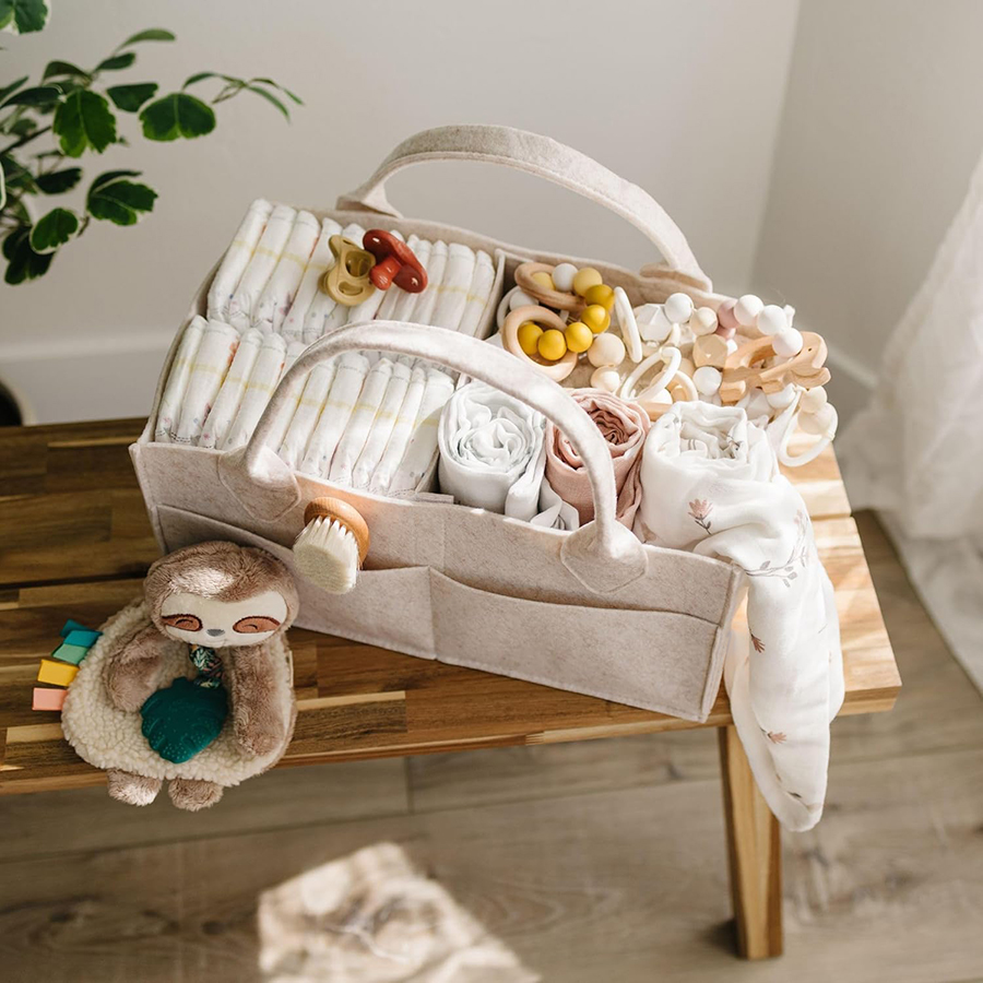 Baby Diaper Ball Bag Organizer - Baby Nursery Organiser 评论和价格