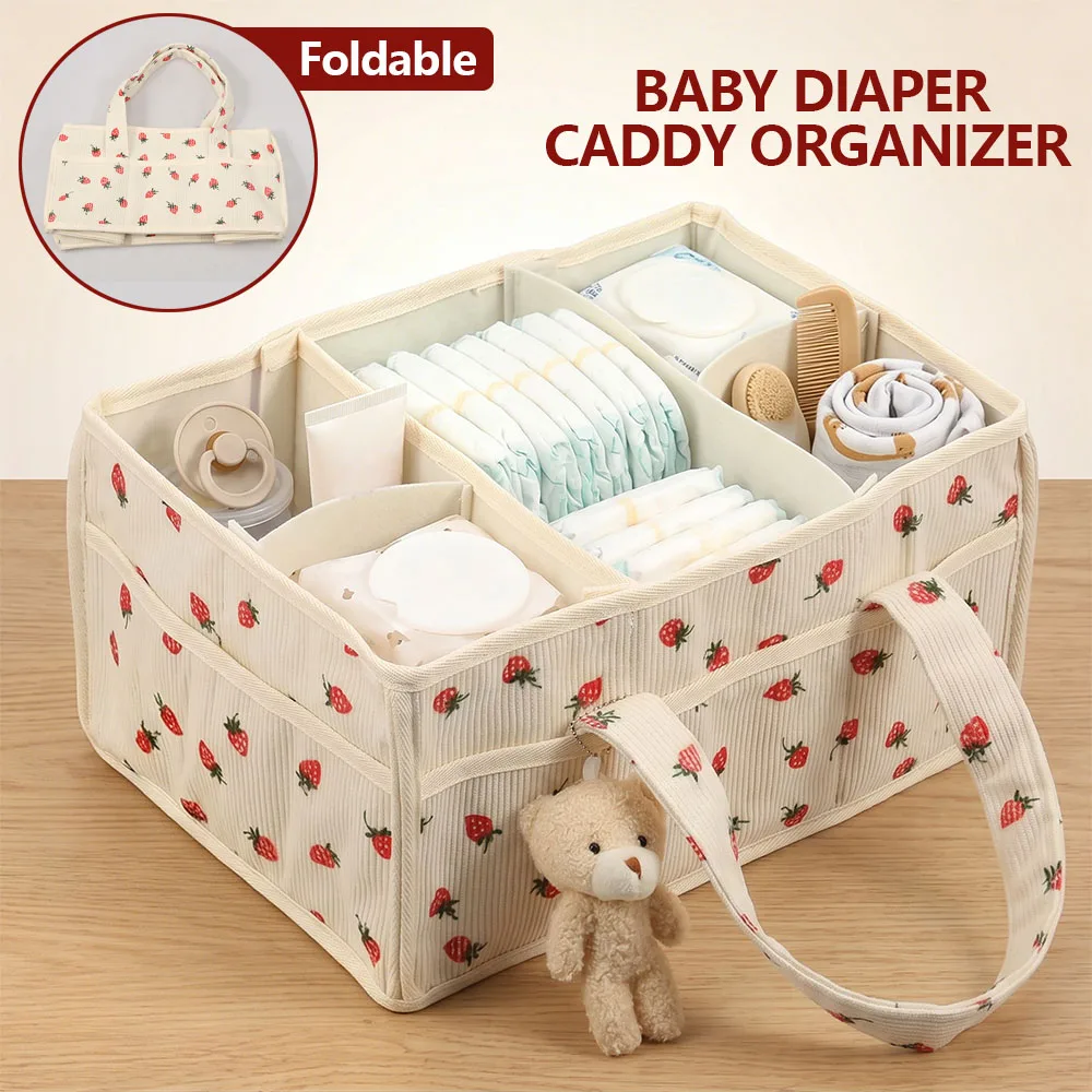 Baby Nappy Wipe Basket Organiz - Baby Nursery Organiser 评论和价格