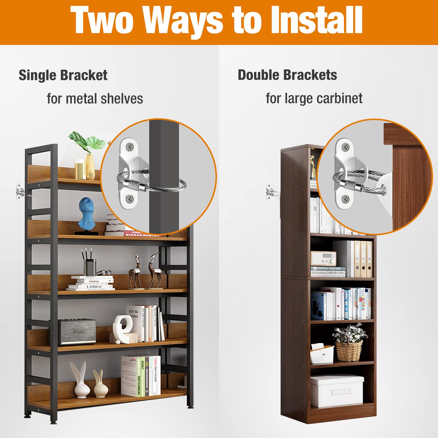 Anti-Baby Tilt Furniture Ancho - Baby Nursery Bookcase 评论和价格