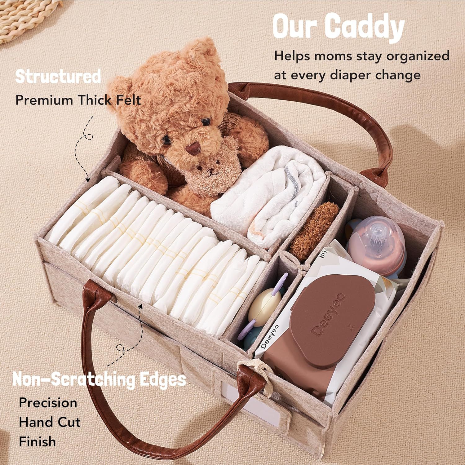 Baby Felt Storage Nursery Orga - Baby Nursery Organiser 评论和价格