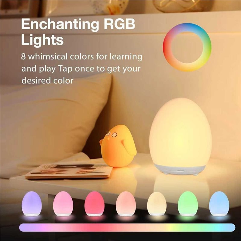 TKOH-Led Eye-Caring Baby Night - Baby Nursery Egg Light 评论和价格