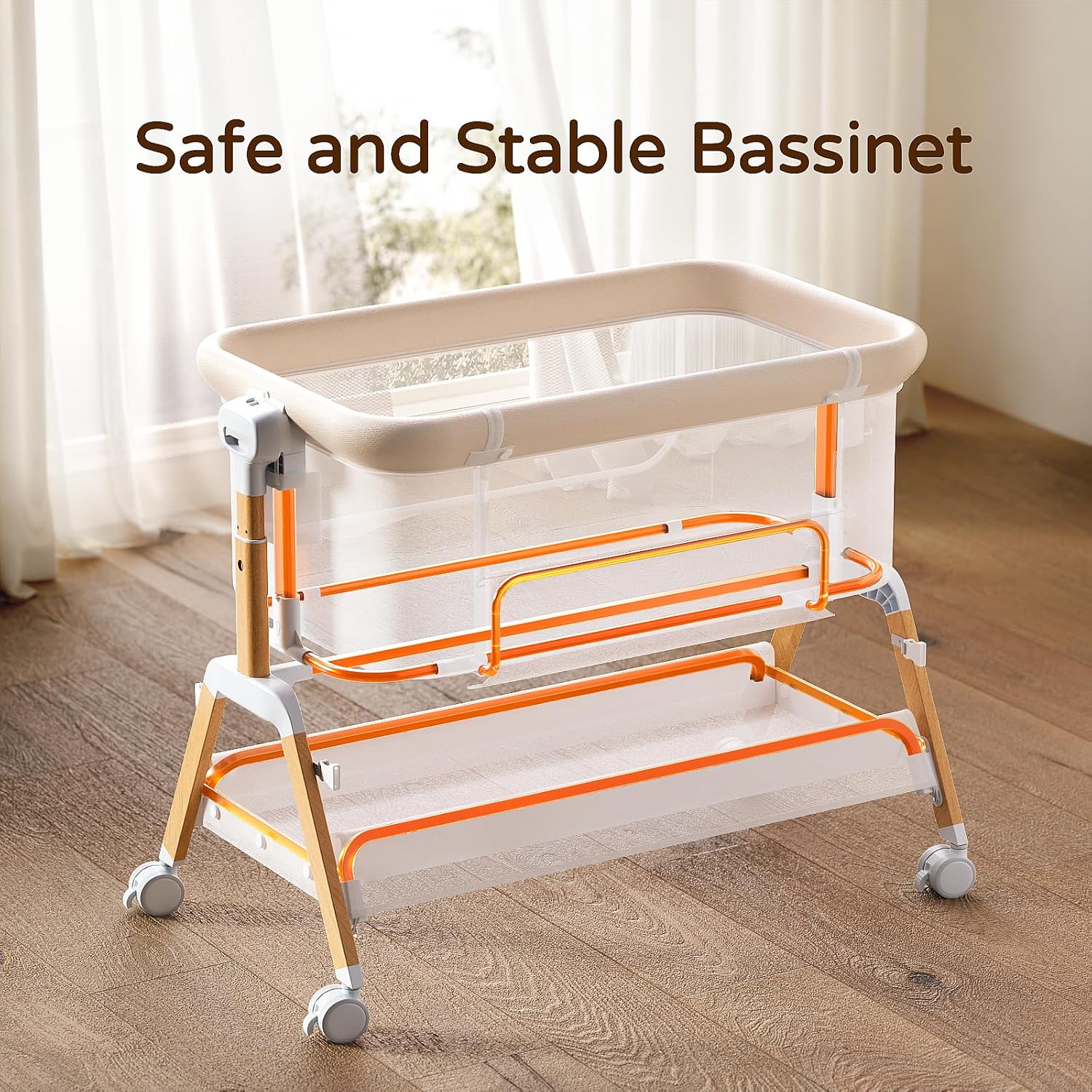3 In 1 Baby Bassinet Bedside S - Bassinet Bedside Sleeper 评论和价格