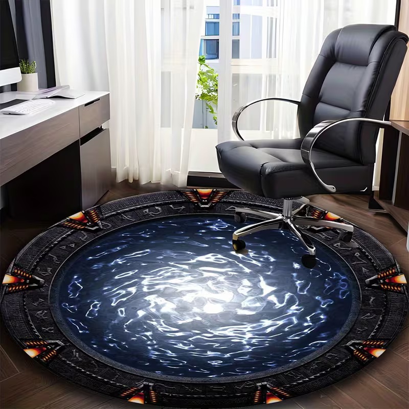 Galaxy-Inspired Round Rug Soft - Soft Rug Nursery 评论和价格