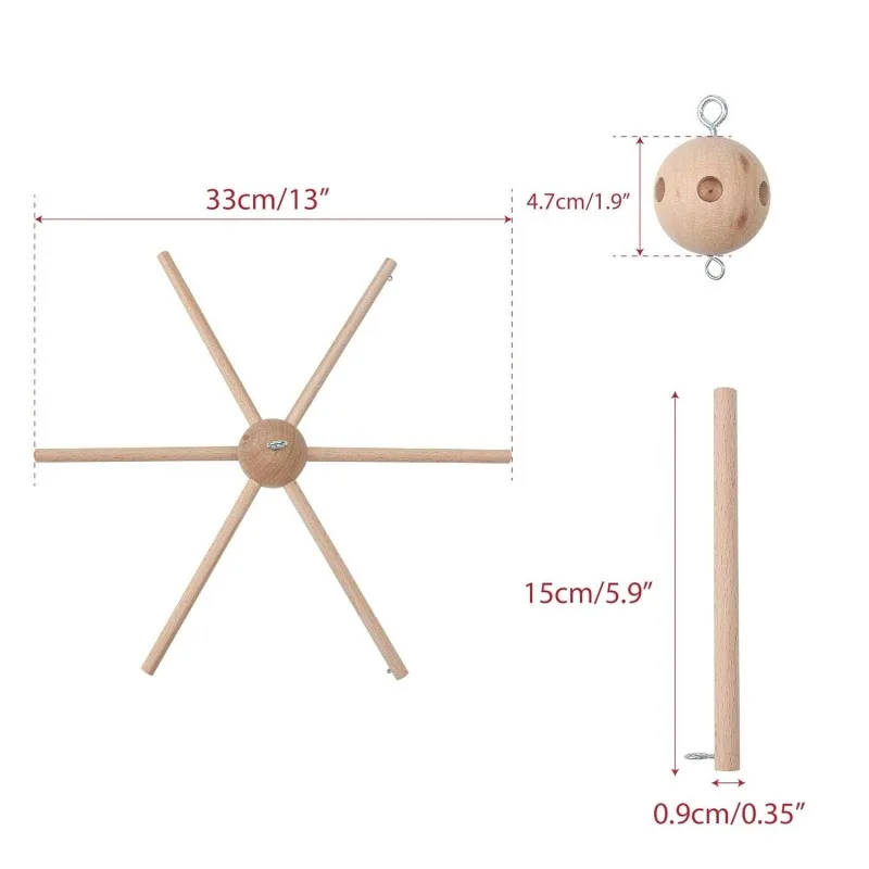 Baby Mobile Kit Frame DIY for  - Baby Nursery Hangers 评论和价格