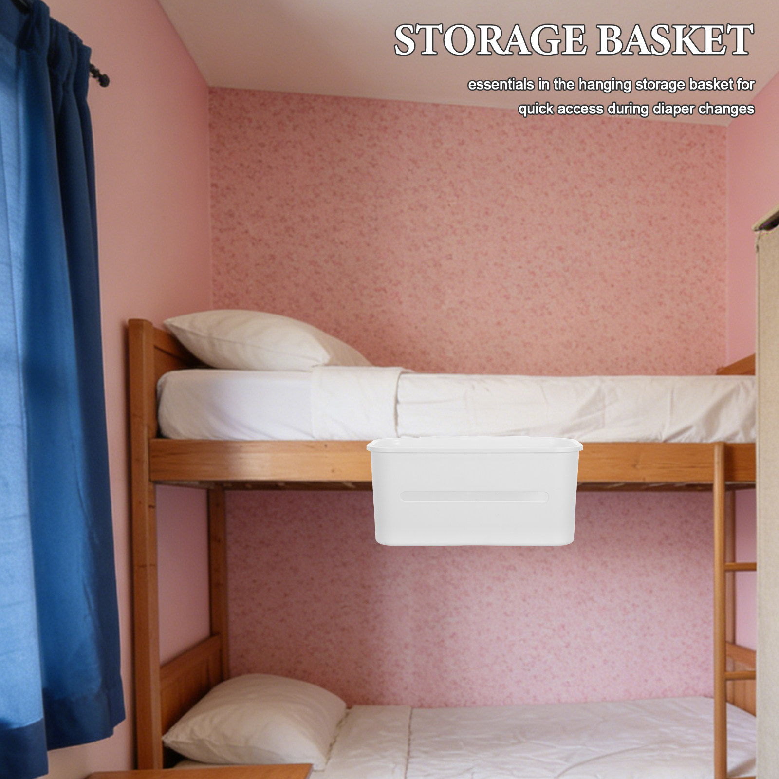 Crib Hanging Storage Basket Ba - Baby Nursery Package 评论和价格