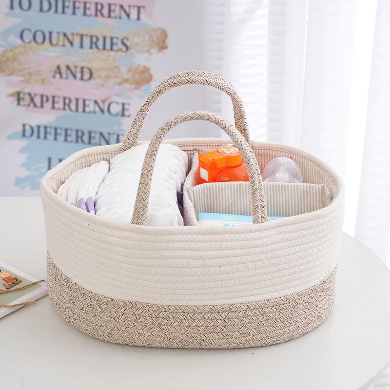 PANGDUBE Foldable Diaper Caddy - Baby Nursery Organiser 评论和价格