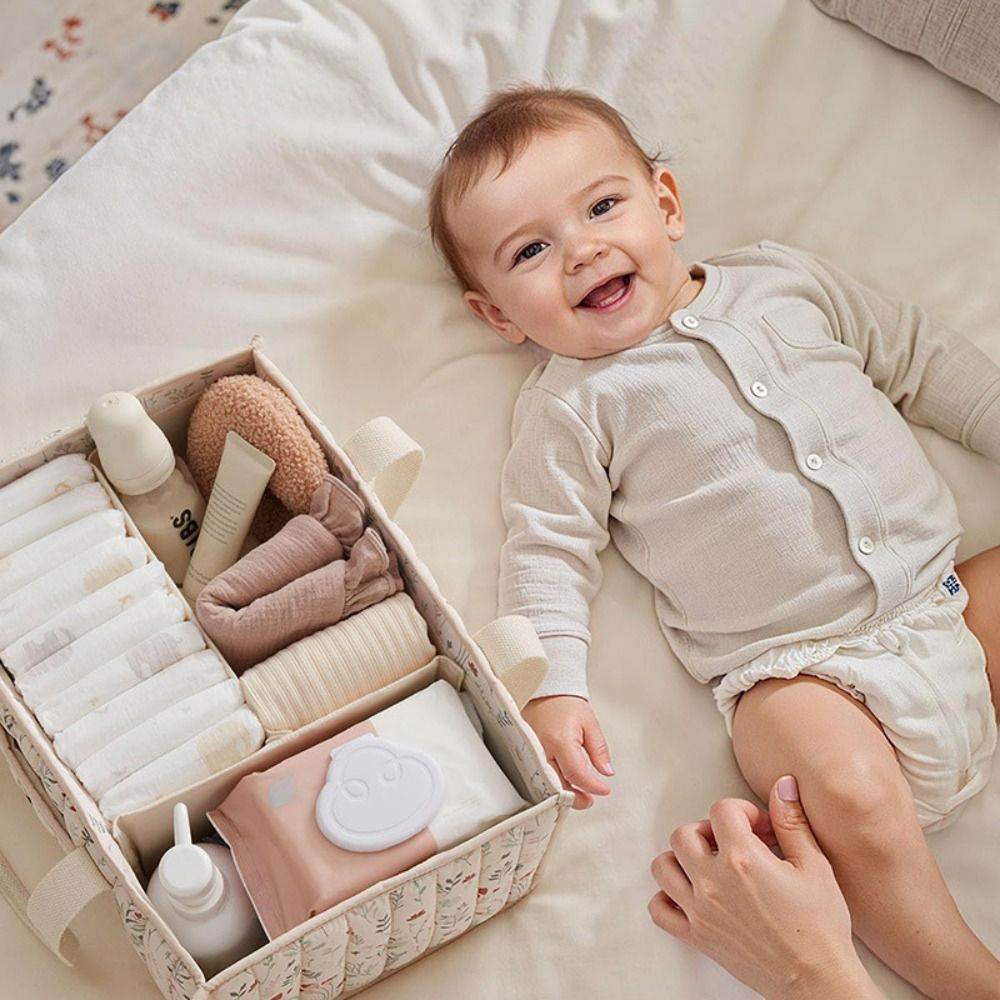 Large Capacity Baby Diaper Org - Baby Nursery Organiser 评论和价格