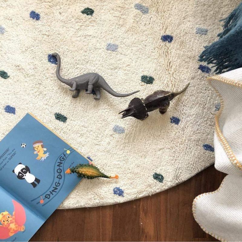 Dot Fluffy Carpet Living Room  - Soft Rug Nursery 评论和价格