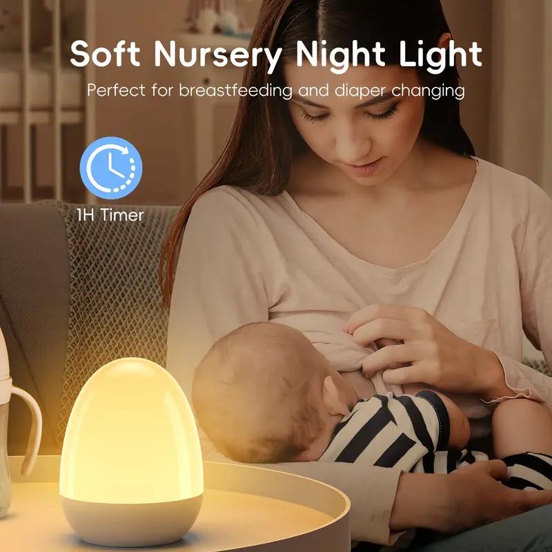 Touch Night Light for Baby Nur - Baby Nursery Egg Light 评论和价格