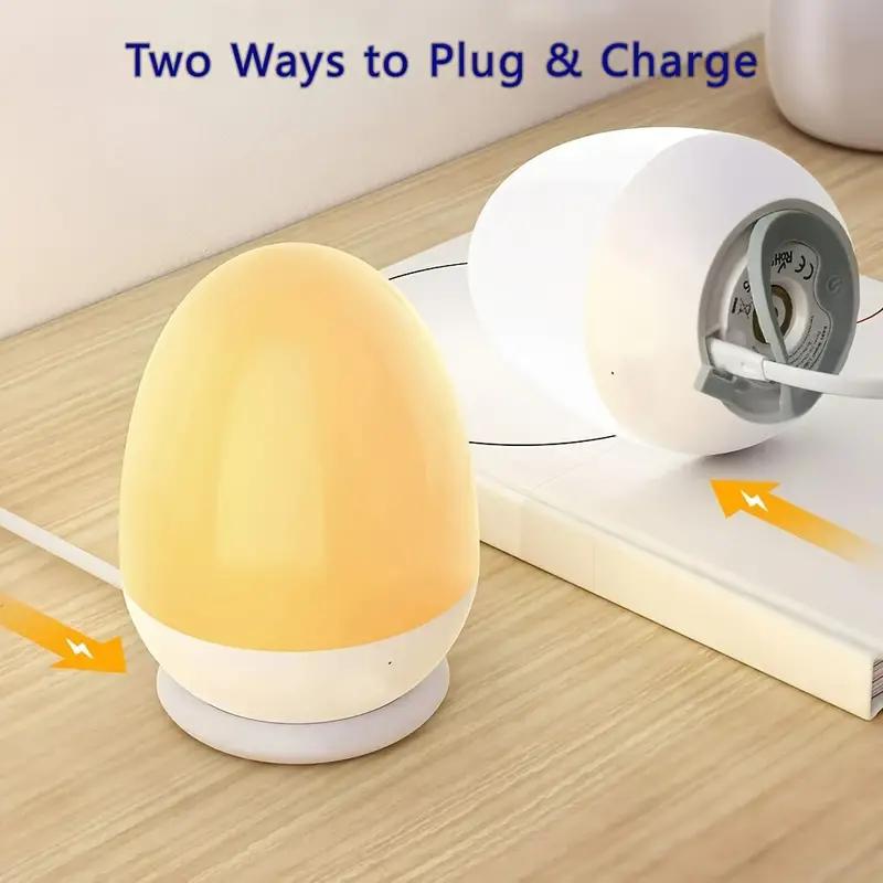 Touch Night Light for Baby Nur - Baby Nursery Egg Light 评论和价格