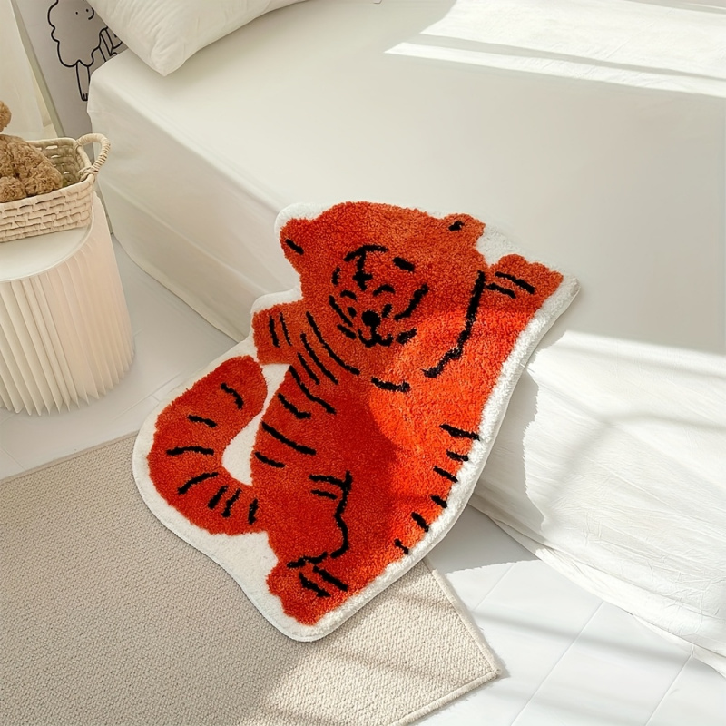 VIKAMA Kawaii Lying Cat Area R - Soft Rug Nursery 评论和价格