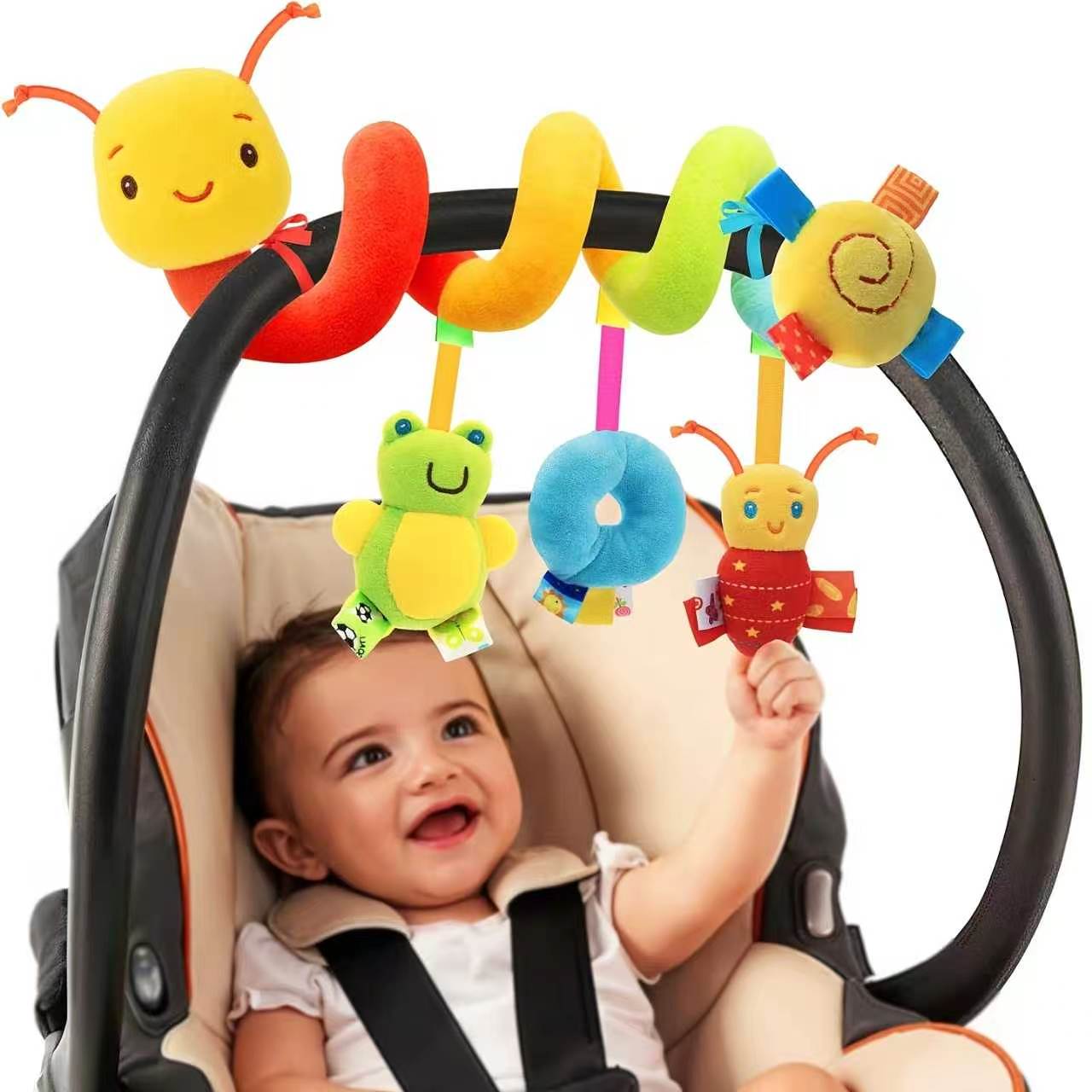 Cute Bee Hanging Toy for Baby  - Baby Nursery Hangers 评论和价格