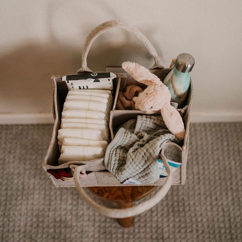 Diaper Caddy - Nursery Storage - Baby Nursery Organiser 评论和价格