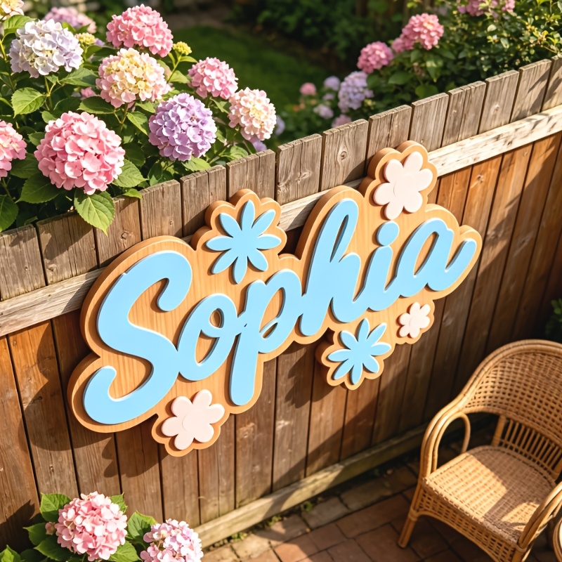 Personalized Floral Themed Nam - Baby Nursery Name Sign 评论和价格
