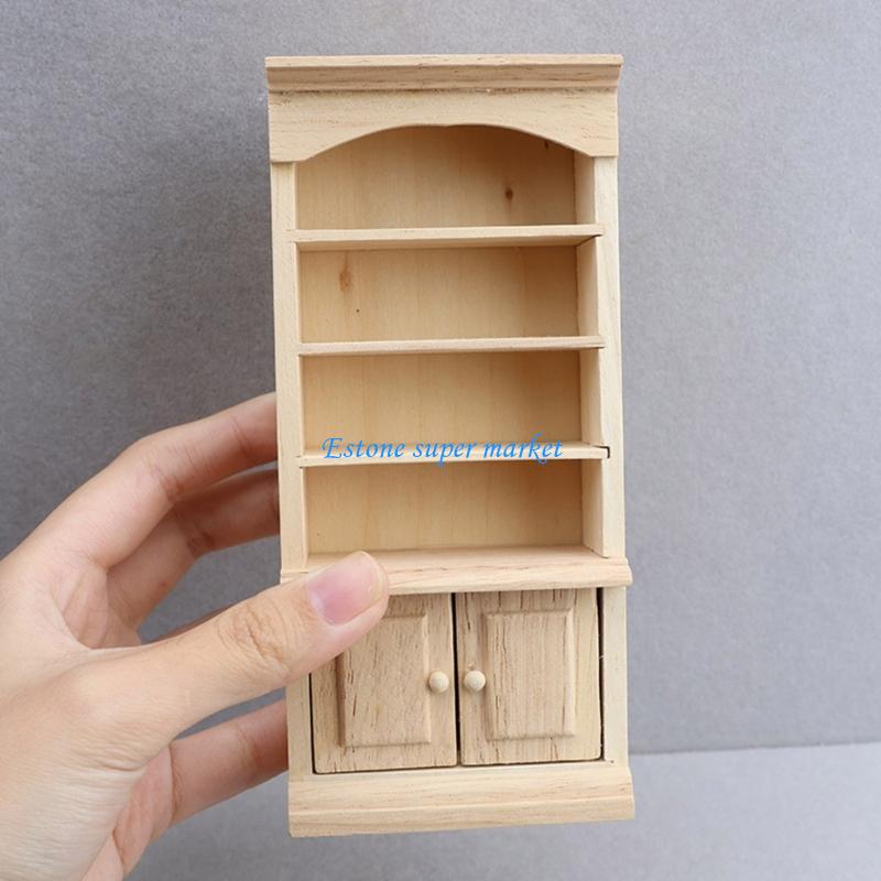 090B 1/12 Scale Doll House Boo - Baby Nursery Bookcase 评论和价格