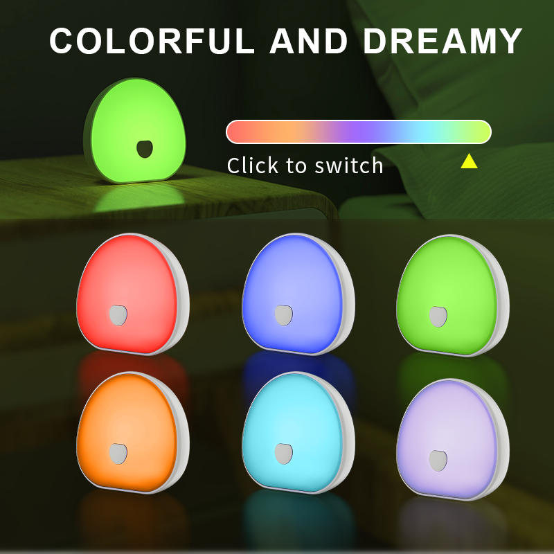 QACA Warm White Soft LED Night - Baby Nursery Egg Light 评论和价格