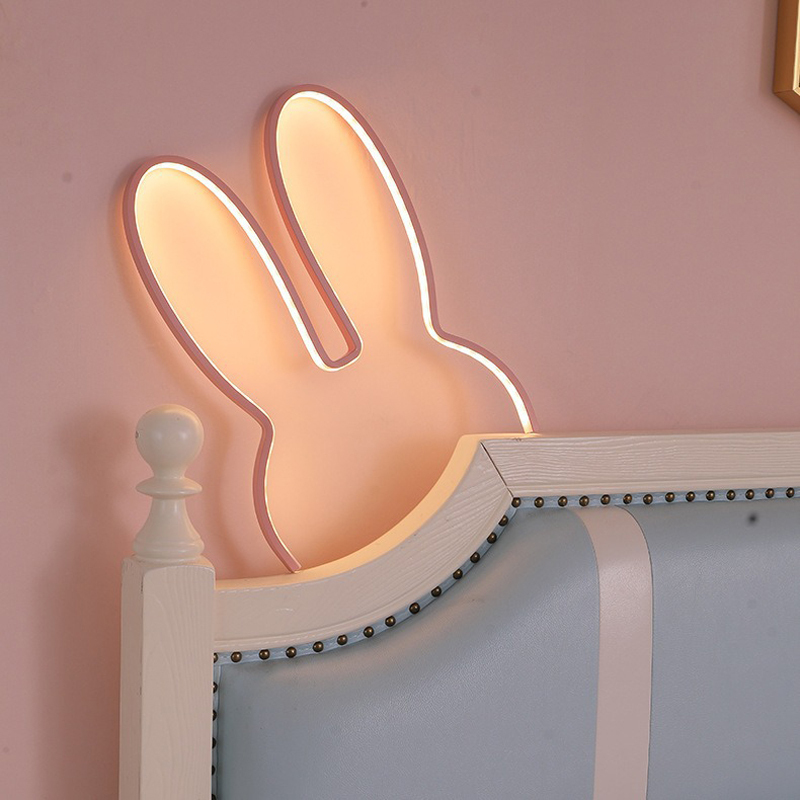 Cute Led Rabbit Wall Lights US - Baby Nursery Egg Light 评论和价格