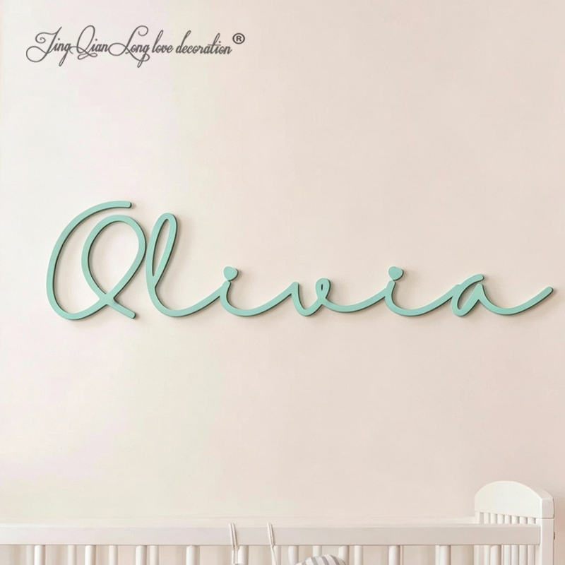 Custom Wooden Baby Name Sign,  - Baby Nursery Name Sign 评论和价格
